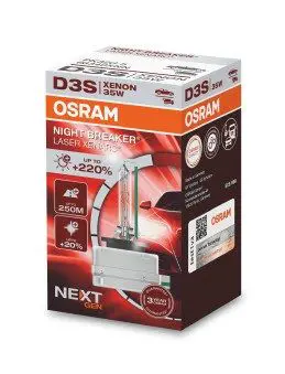 Kvēlspuldze, Tālās gaismas lukturis Osram 66340XNN