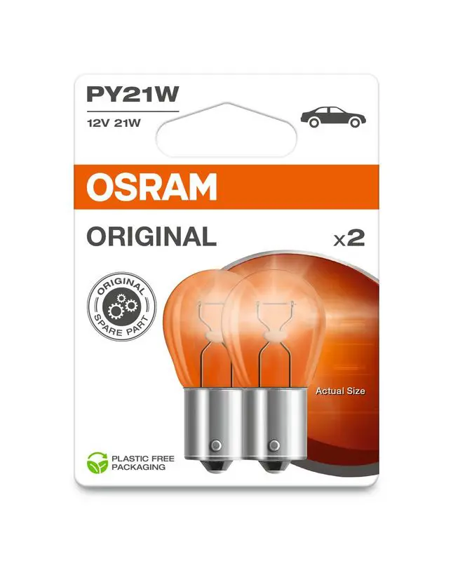 Kvēlspuldze, Pagriezienu signāla lukturis Osram 75072BL