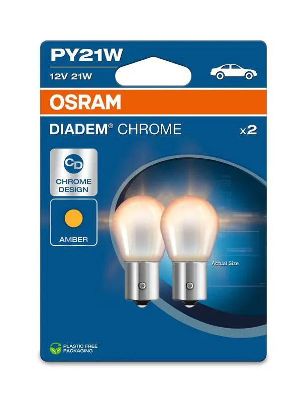 Kvēlspuldze, Pagriezienu signāla lukturis Osram 7507DC2BL
