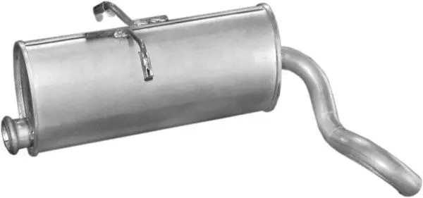 Izplūdes gāzu trokšņa slāpētājs (pēdējais) POLMOSTROW