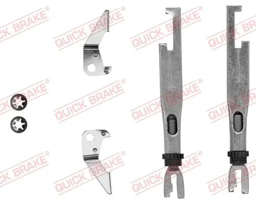 Regulatora komplekts, Trumuļu bremzes Quick Brake