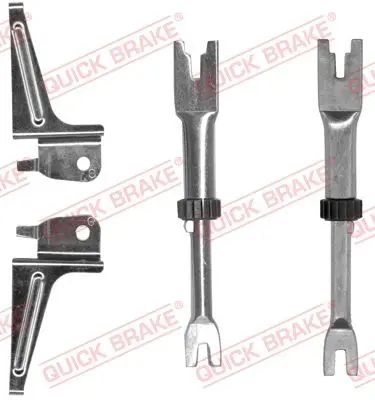 Regulatora komplekts, Trumuļu bremzes Quick Brake