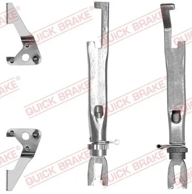 Regulatora komplekts, Trumuļu bremzes Quick Brake