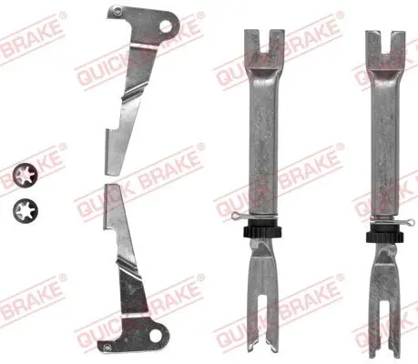 Regulatora komplekts, Trumuļu bremzes Quick Brake
