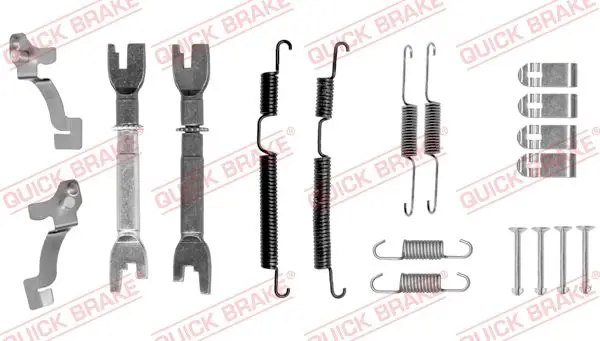 Piederumu komplekts, Bremžu loki Quick Brake