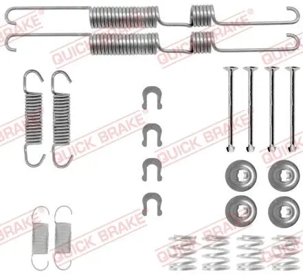 Piederumu komplekts, Bremžu loki Quick Brake