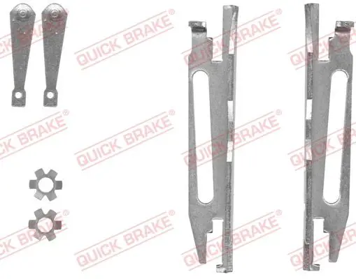 Regulatora komplekts, Trumuļu bremzes Quick Brake