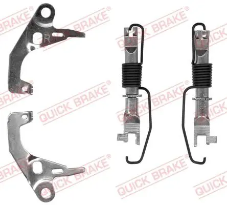 Regulatora komplekts, Trumuļu bremzes Quick Brake