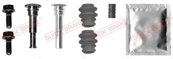 Virzītājčaulu komplekts, Bremžu suports Quick Brake