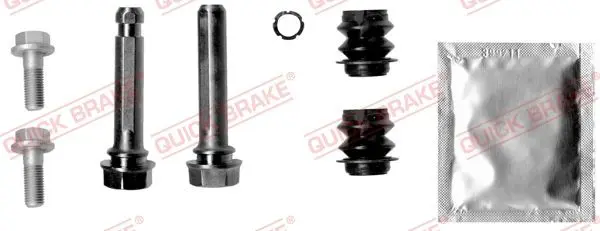 Virzītājčaulu komplekts, Bremžu suports Quick Brake