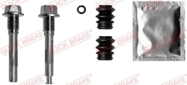 Virzītājčaulu komplekts, Bremžu suports Quick Brake