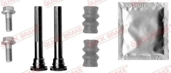 Virzītājčaulu komplekts, Bremžu suports Quick Brake