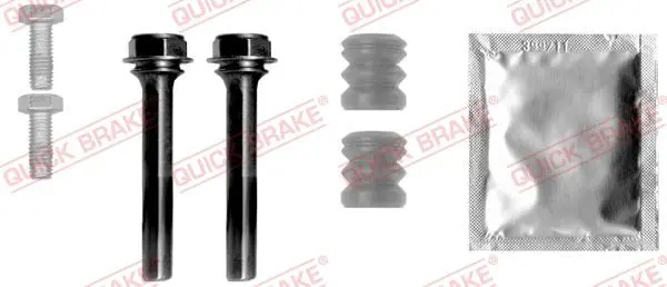 Virzītājčaulu komplekts, Bremžu suports Quick Brake