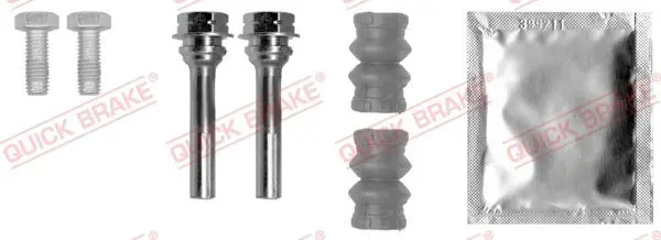 Virzītājčaulu komplekts, Bremžu suports Quick Brake