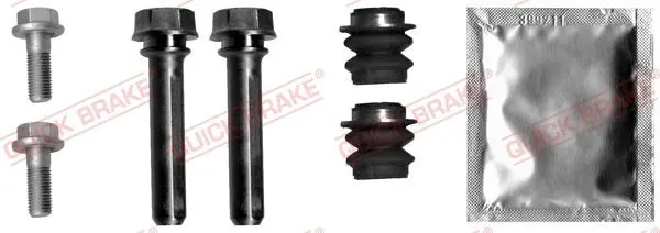 Virzītājčaulu komplekts, Bremžu suports Quick Brake