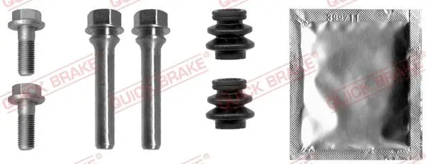 Virzītājčaulu komplekts, Bremžu suports Quick Brake