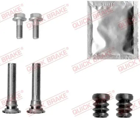 Virzītājčaulu komplekts, Bremžu suports Quick Brake