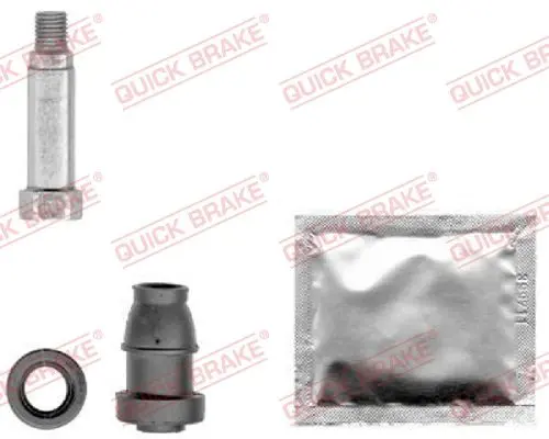 Virzītājčaulu komplekts, Bremžu suports Quick Brake