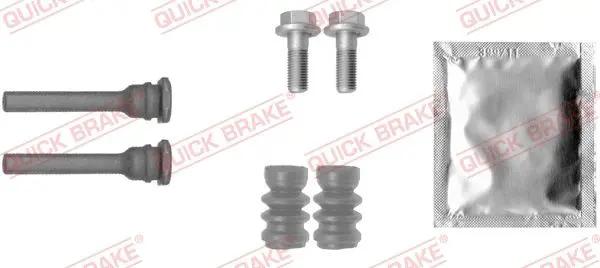 Virzītājčaulu komplekts, Bremžu suports Quick Brake
