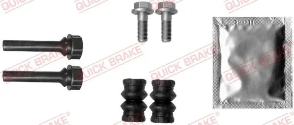 Virzītājčaulu komplekts, Bremžu suports Quick Brake