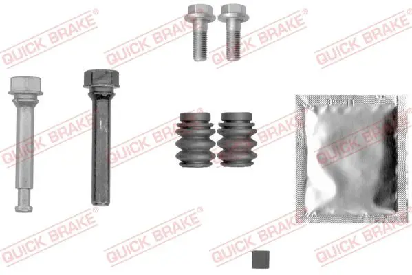 Virzītājčaulu komplekts, Bremžu suports Quick Brake