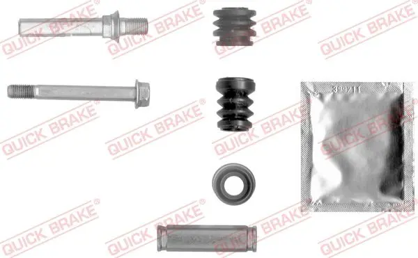Virzītājčaulu komplekts, Bremžu suports Quick Brake