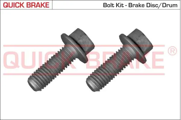 Skrūvju komplekts, Bremžu disks Quick Brake