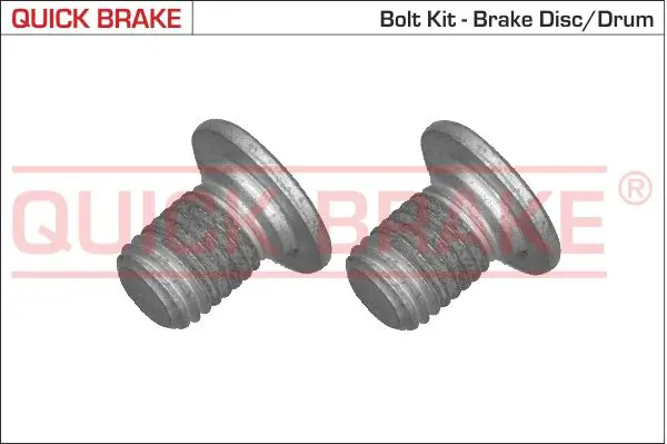 Skrūvju komplekts, Bremžu disks Quick Brake