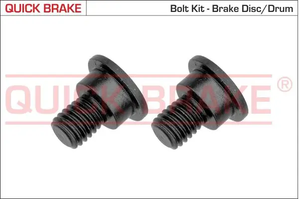 Skrūvju komplekts, Bremžu disks Quick Brake