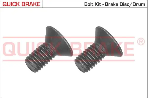 Skrūvju komplekts, Bremžu disks Quick Brake