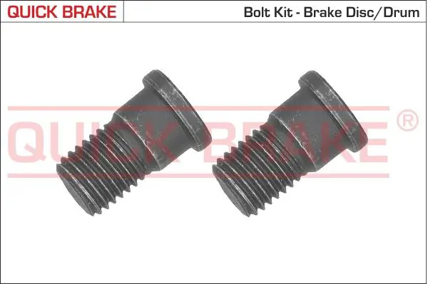 Skrūvju komplekts, Bremžu disks Quick Brake