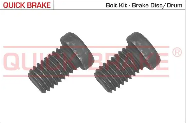 Skrūvju komplekts, Bremžu disks Quick Brake