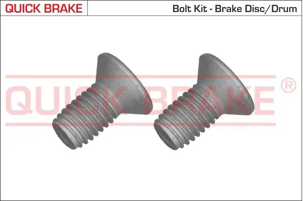 Skrūvju komplekts, Bremžu disks Quick Brake