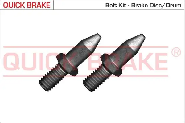 Skrūvju komplekts, Bremžu disks Quick Brake