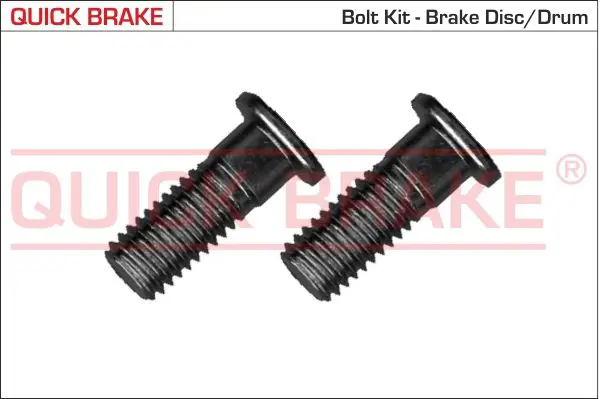 Skrūvju komplekts, Bremžu disks Quick Brake