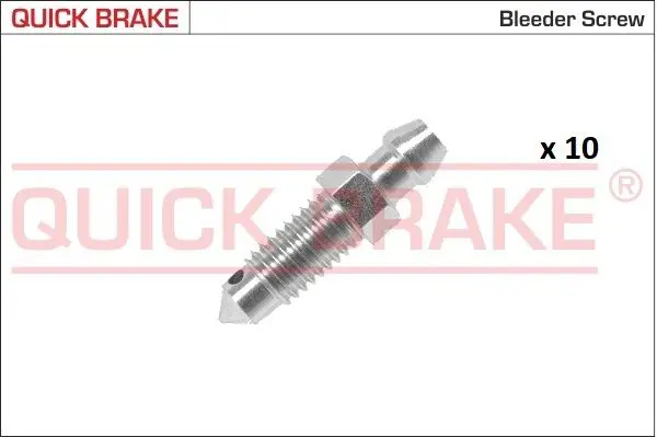Gaisa vārsta/-ventiļa skrūve Quick Brake 171001510