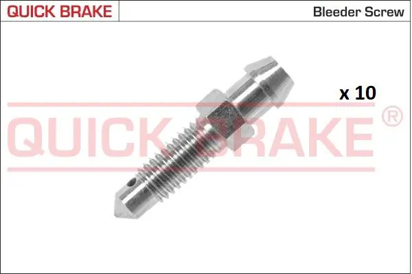 Gaisa vārsta/-ventiļa skrūve Quick Brake 171003310