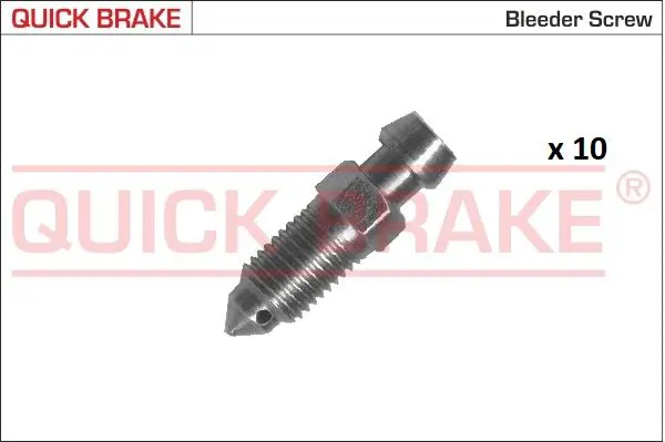 Gaisa vārsta/-ventiļa skrūve Quick Brake 171009310