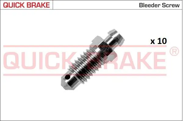 Gaisa vārsta/-ventiļa skrūve Quick Brake 171010010