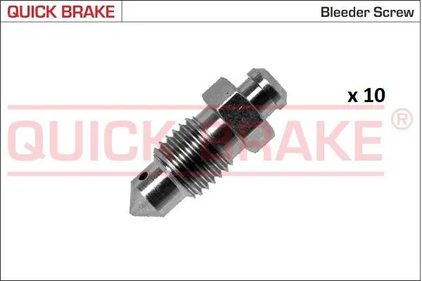 Gaisa vārsta/-ventiļa skrūve Quick Brake 171010110