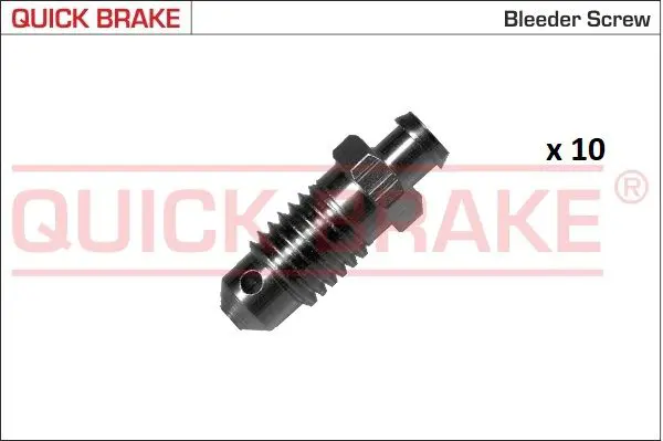 Gaisa vārsta/-ventiļa skrūve Quick Brake 171010310