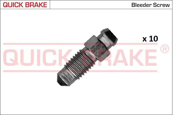 Gaisa vārsta/-ventiļa skrūve Quick Brake 171012210