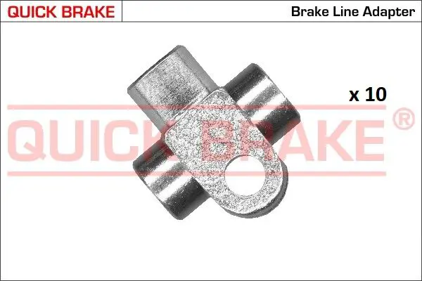 Adapteris, bremžu cauruļvadi Quick Brake 171O3B10