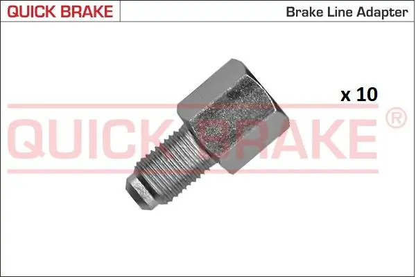Adapteris, bremžu cauruļvadi Quick Brake 171OAE10