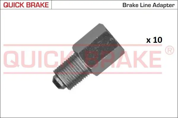 Adapteris, bremžu cauruļvadi Quick Brake 171OBE10