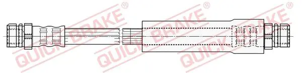 Bremžu šļūtene Quick Brake 22315