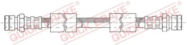 Bremžu šļūtene Quick Brake 22401