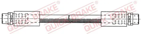 Bremžu šļūtene Quick Brake 22405
