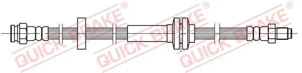 Bremžu šļūtene Quick Brake 32210