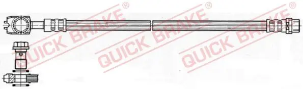 Bremžu šļūtene Quick Brake 50048X